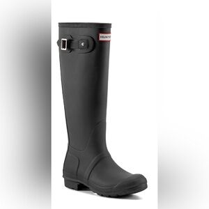 Hunter Black original tall Women's Winter & Rain Boots NIB
